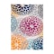 World Rug Gallery Modern Floral Circles Design 10' x 14' Multi Area Rug 9099MULTI10X14 - alternate 4